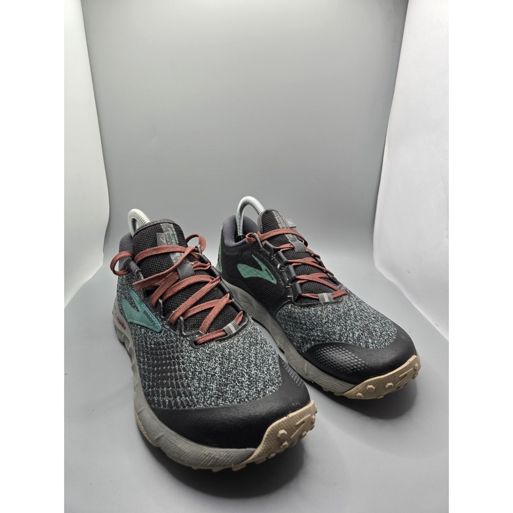 Brooks PureGrit 7 Women's Trail Running Shoes Gray Pink 1202801B Size 8.5
